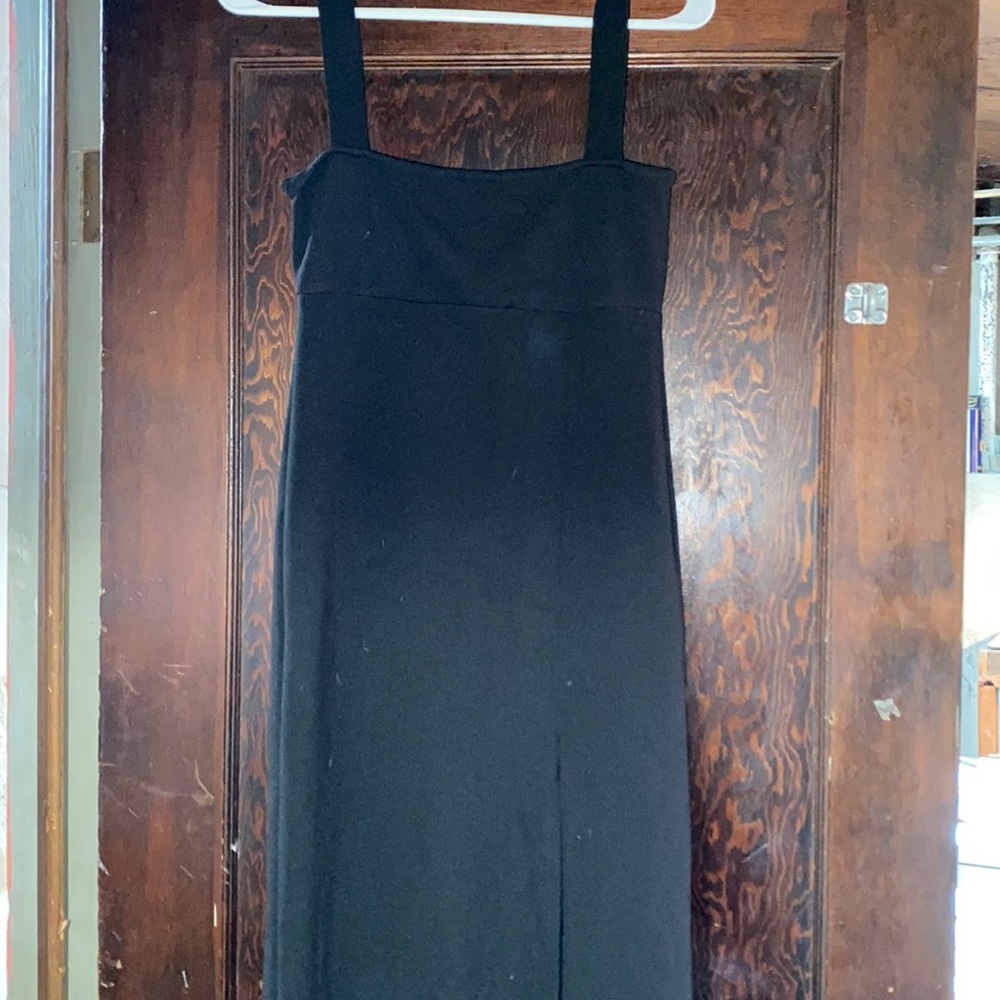 Long black dress
